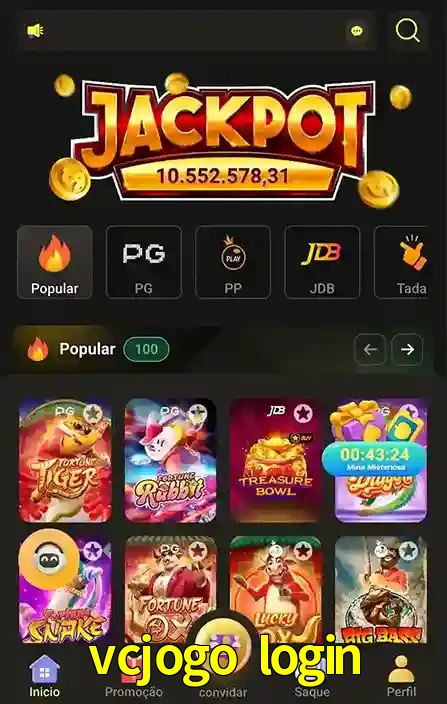 Promoções Especiais no vcjogo login App